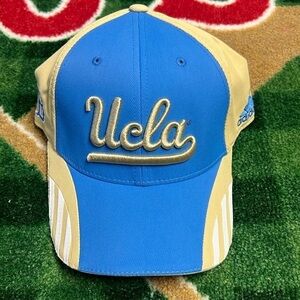 UCLA Bruins Flexfit Hat Blue Gold Bruins Logo